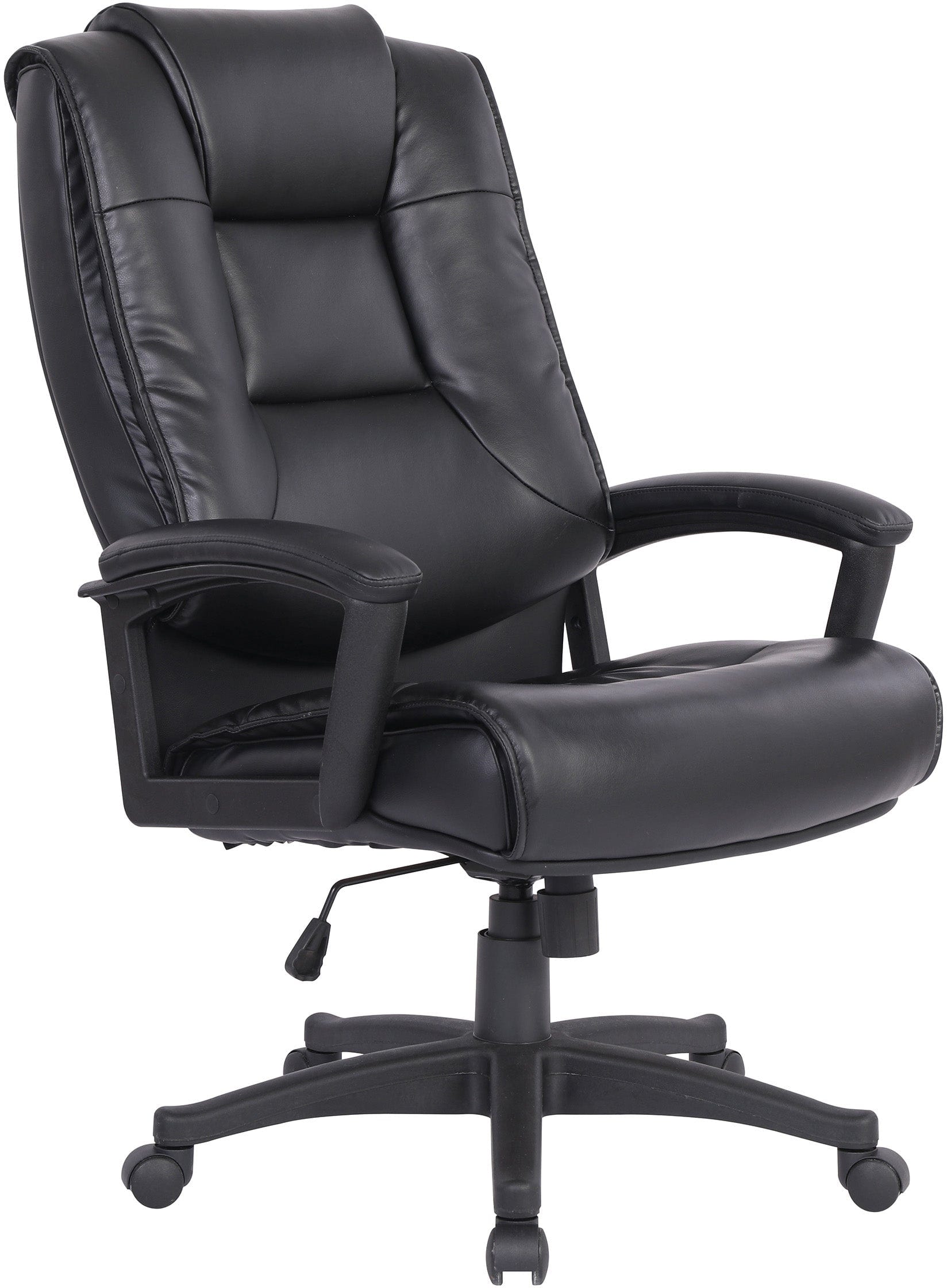 Office Star High Back Bonded Leather Executive Chair [EC5162] - Ergonomic Desk Chair for Home Office & Business, Comfortable Computer Chair for Long Hours Work