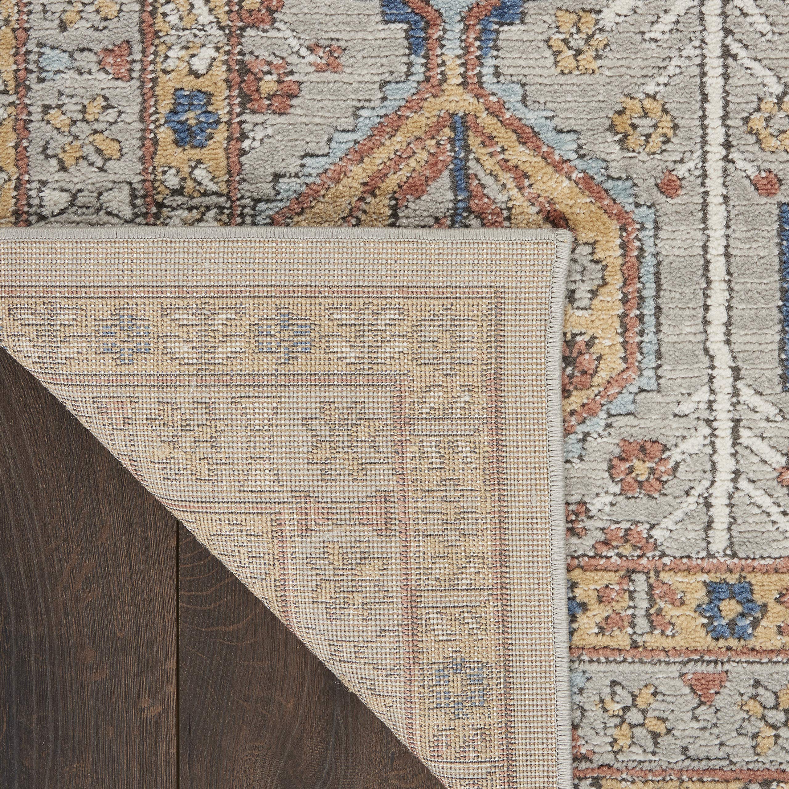 Nourison Concerto Bohemian Grey/Multi 6'7