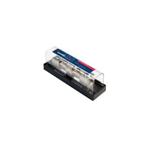 Samlex DC Class T Fuse Block with 400 Amp Fuse - Heavy Duty Marine & RV Electrical Protection for Battery Systems and Solar Power Applications