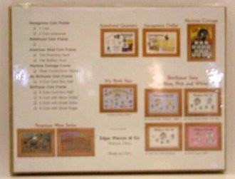 Authentic Sacagawea $2 Coin Display Frame - Solid Oak Wood with Easel Back - Perfect for Coin Collectors & Home Office Decor