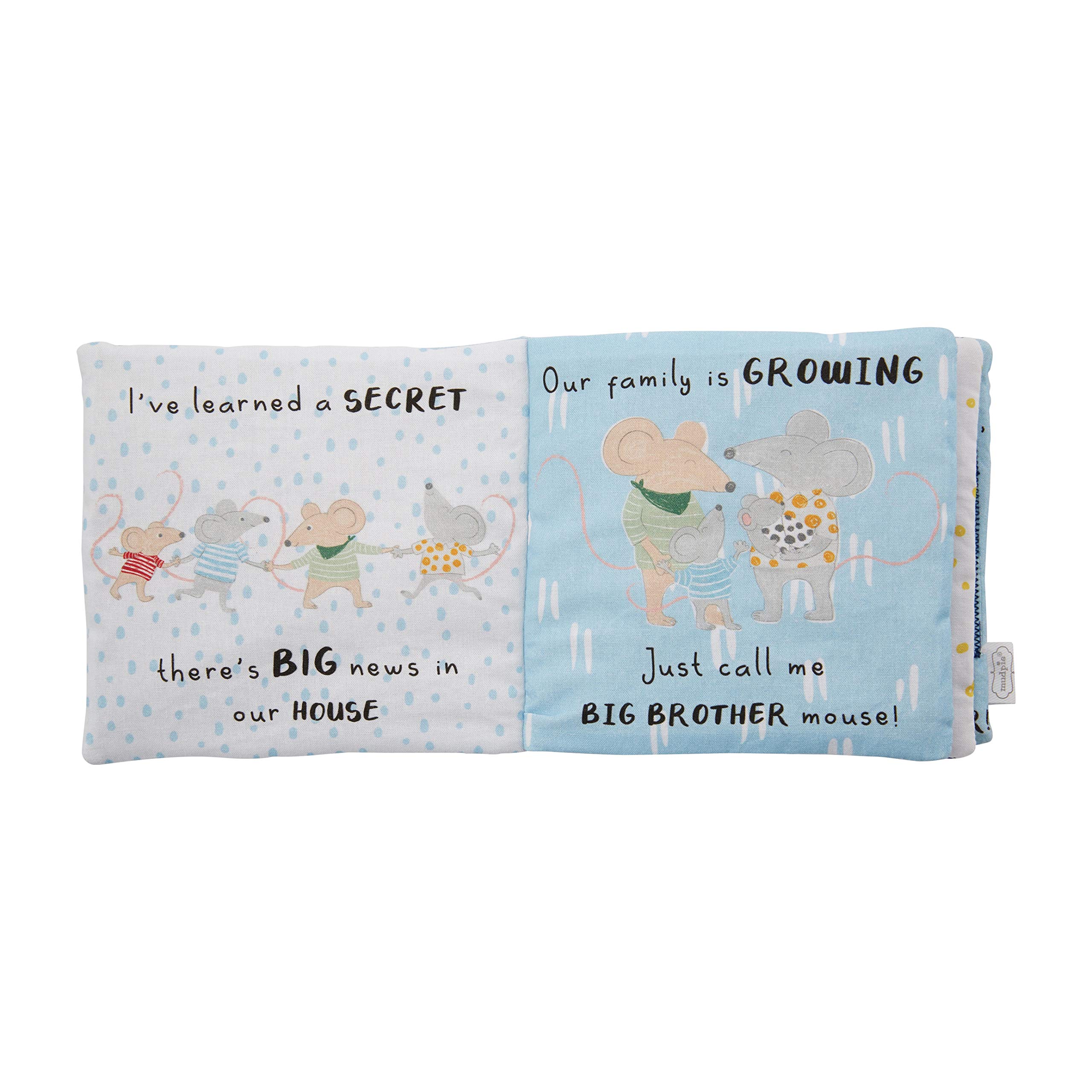 Mud Pie Big Brother Book & Pin Set - 6