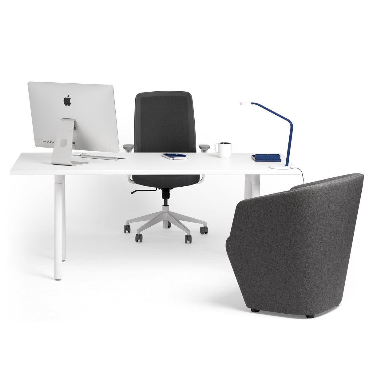 Premium Series A Executive Desk - Modern Office Furniture for Professionals - Perfect for Home Office, Corporate Workspaces & Executive Suites