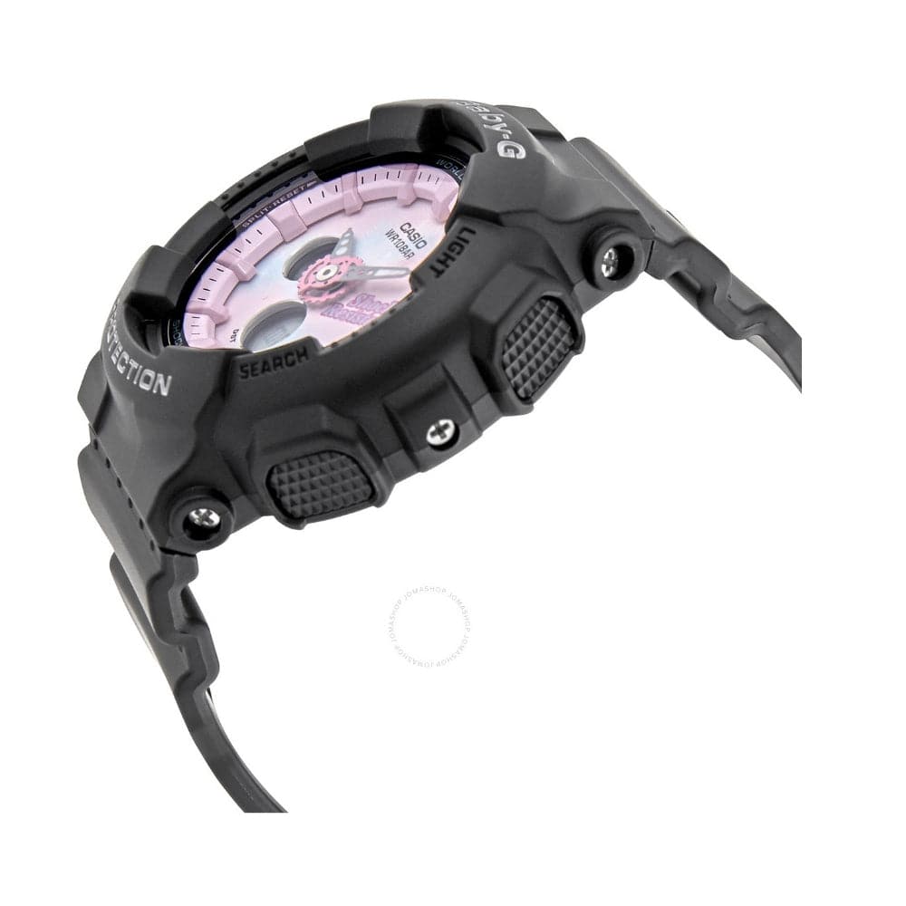 CASIO BABY-G BA-120T-1ADR Women's Digital Sport Watch with Shock Resistance & LED Light - Perfect for Running, Hiking, and Outdoor Activities