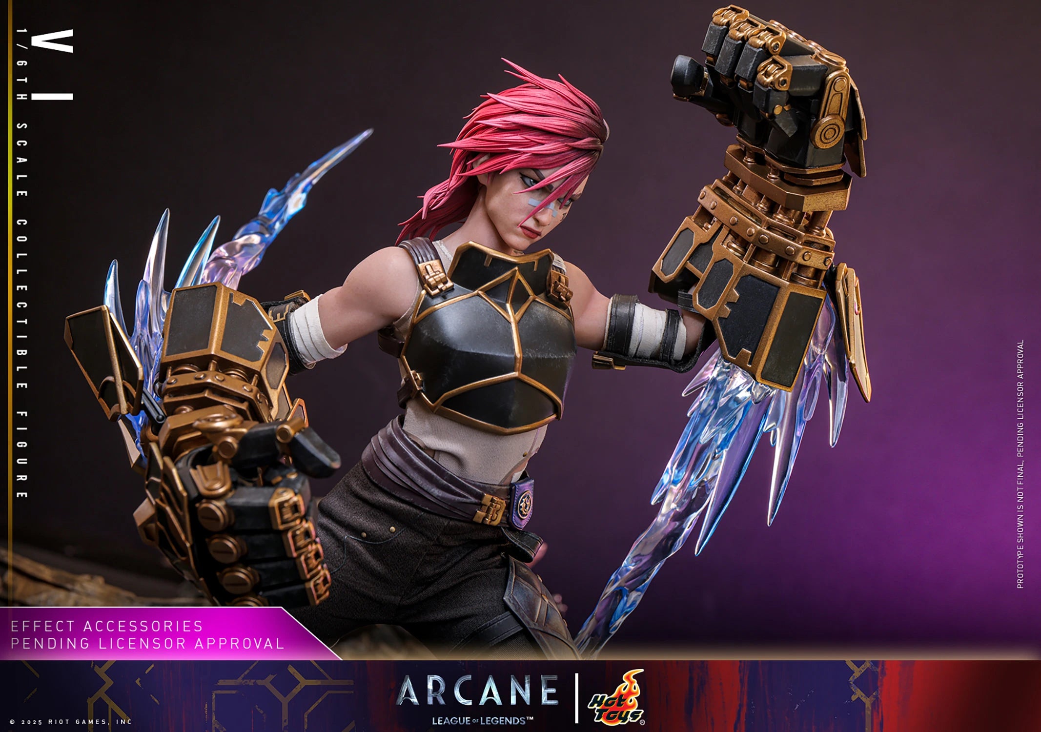 Hot Toys TMS138 League of Legends Arcane VI 1/6 Scale Collectible Action Figure - Perfect for Display, Gifts & Gaming Enthusiasts