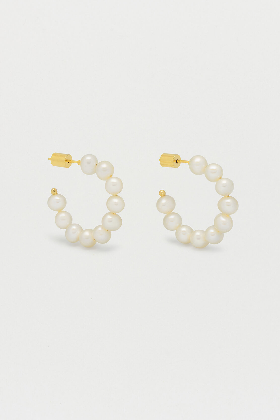 Stylish Multi Pearl Beaded Hoop Earrings for Women - Elegant Fashion Jewelry for Parties, Weddings & Everyday Wear
