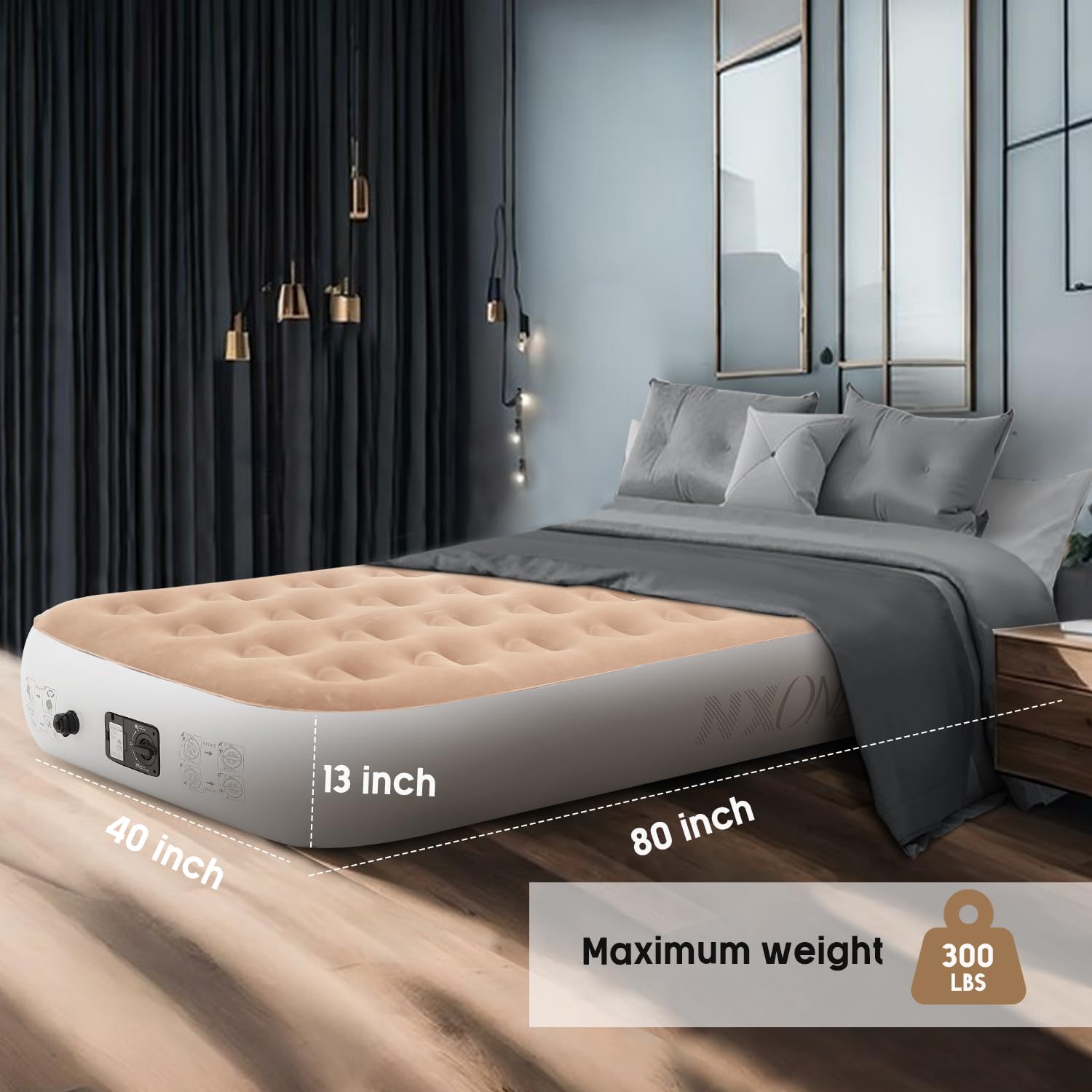 NXONE Twin Size Air Mattress - 13