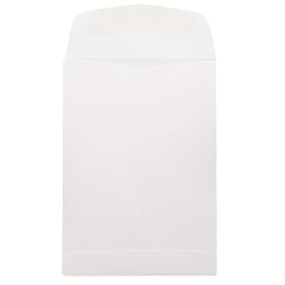 JAM PAPER 5.5 x 7.5 Inch Open End Catalog Commercial Envelopes - White - 500 Count Bulk Pack - Perfect for Business Mailings, Invoices & Direct Marketing Campaigns