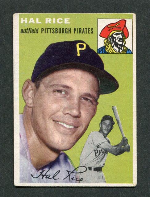 1954 Topps #95 Hal Rice Pittsburgh Pirates Vintage Baseball Card - Perfect for Collectors, Sports Memorabilia Display & Gift for Baseball Fans