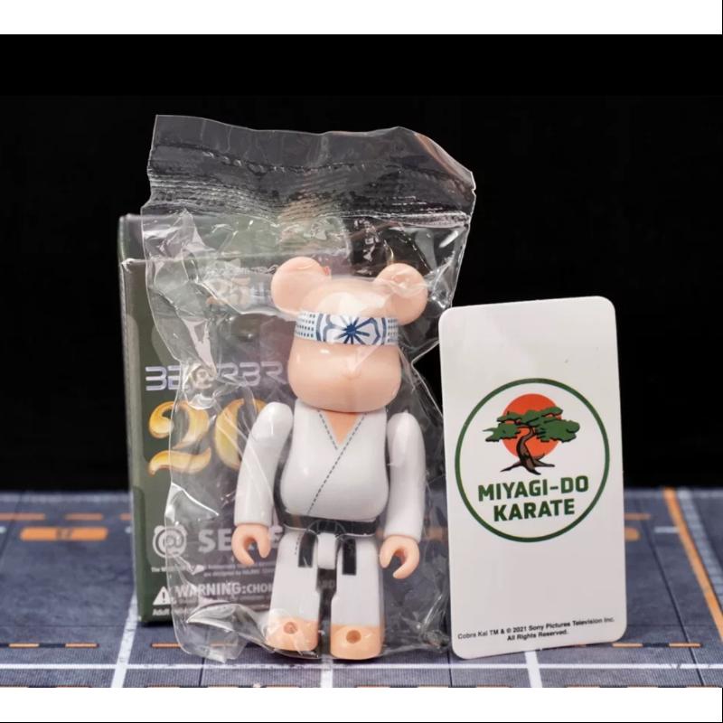 Bearbrick Series 43 Secret Miyagi Do Karate 100% Collectible Figure - Limited Edition Anime Toy for Display & Gifts | Perfect for Anime Fans, Collectors, and Home Decor