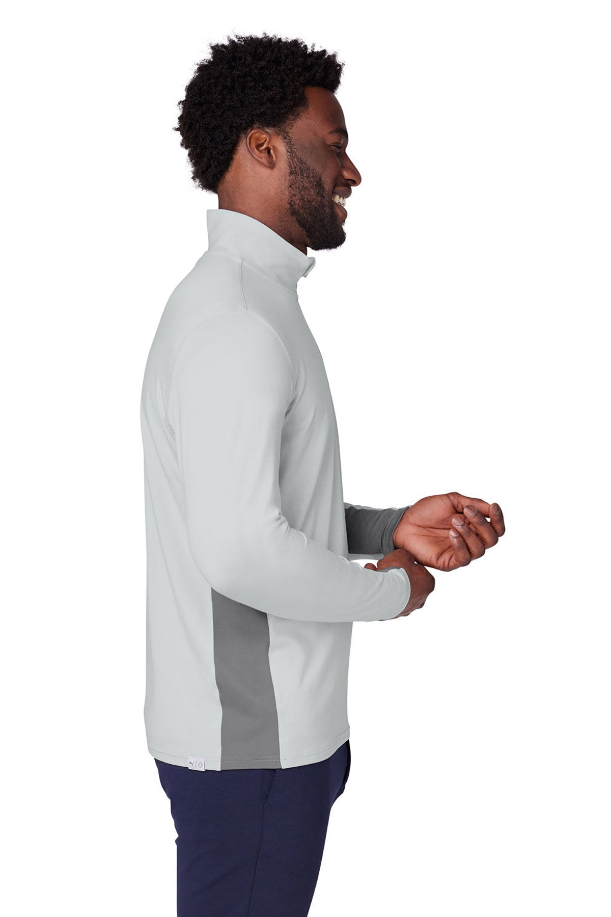 Custom Puma Men's Gamer Golf Quarter Zip Pullover - Breathable High-Rise Performance Shirt for Golfing & Casual Wear