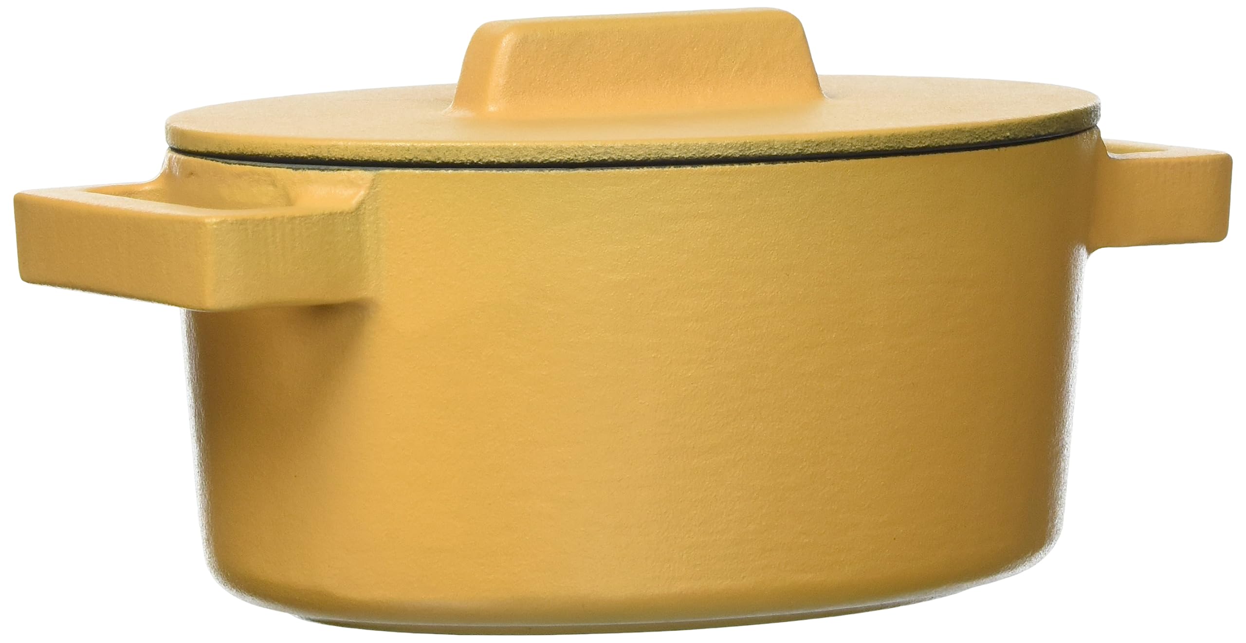 Sambonet Terra Cotto Cast Iron Vanilla Casserole Oven Dish 5.1 x 3.9 Inches - Perfect for Baking, Roasting & Serving Dishes - Ideal for Home Kitchen & Restaurant Use