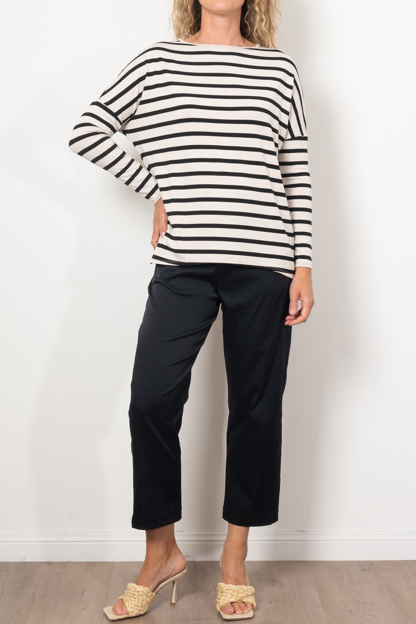 Mela Purdie Boat Sweater Trunk Stripe Knit - Classic Striped Knitwear for Men & Women - Perfect for Sailing, Casual Outings and Fall Layering