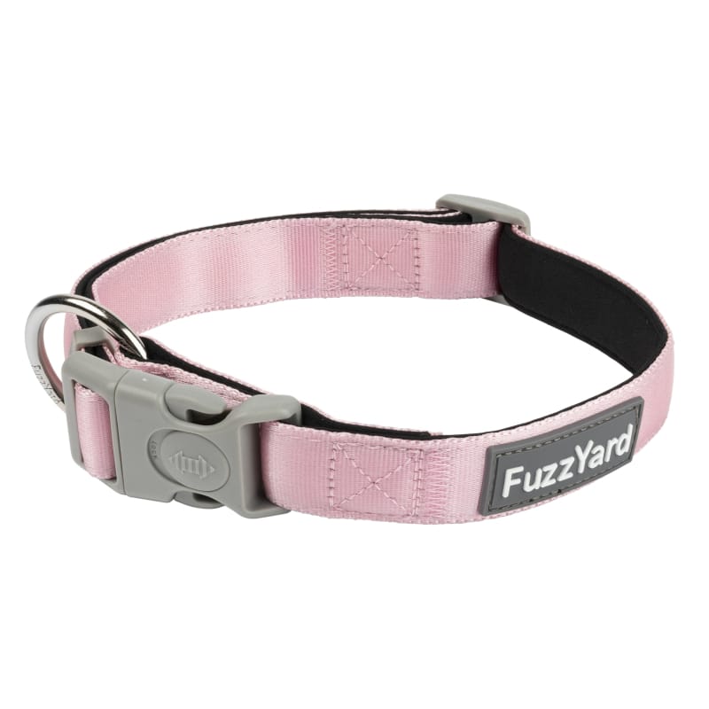 Fuzzyard Soft Cotton Candy Dog Collar - Adjustable Pet Collar for Small Medium Large Dogs (3 Sizes) - Perfect for Daily Walks, Pet Photos & Costume Parties