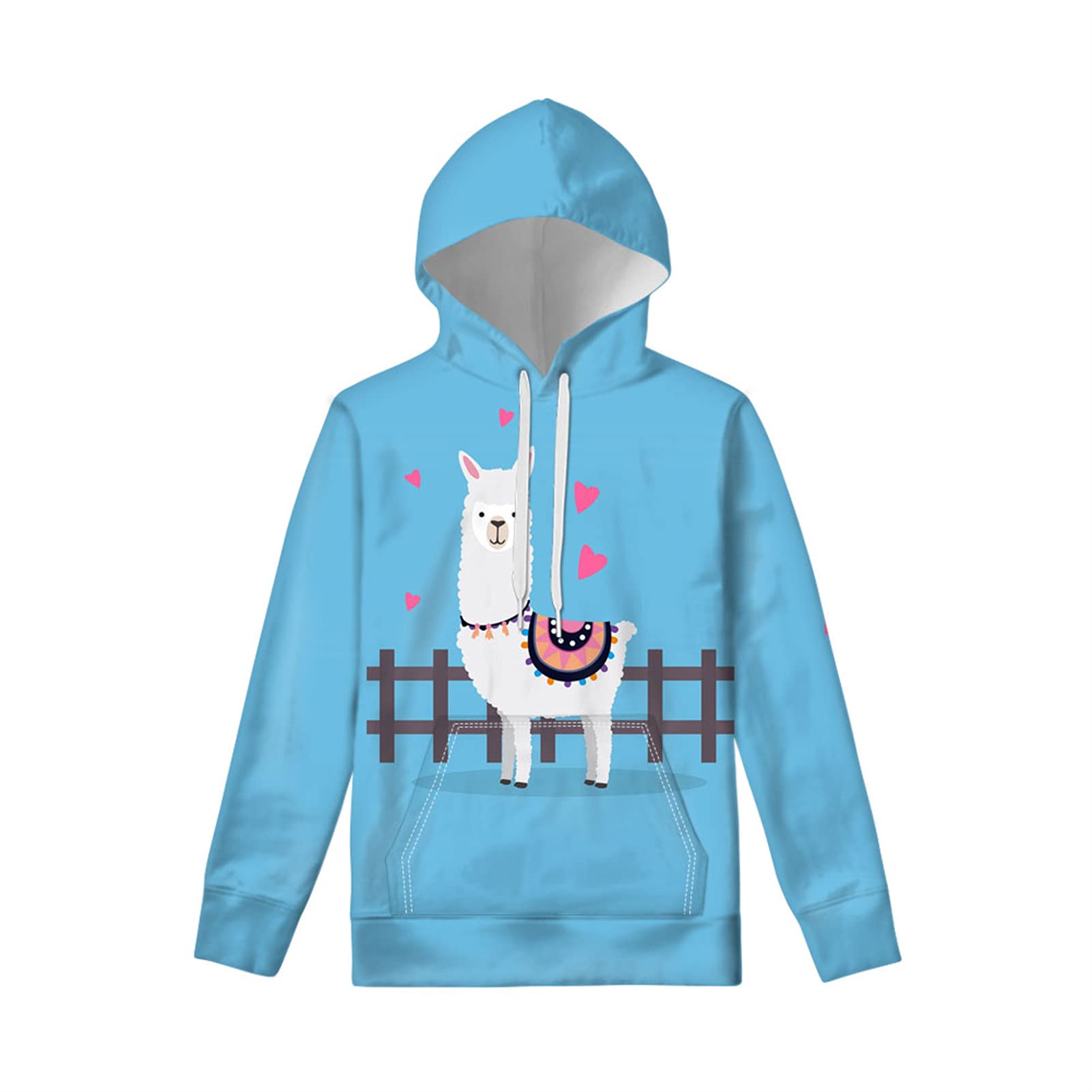 **PHAYON Athletic Hoodies for Teen Girls & Boys - Long Sleeve Pullover Hooded Sweatshirt with Pocket - Perfect for School, Sports & Casual Wear**