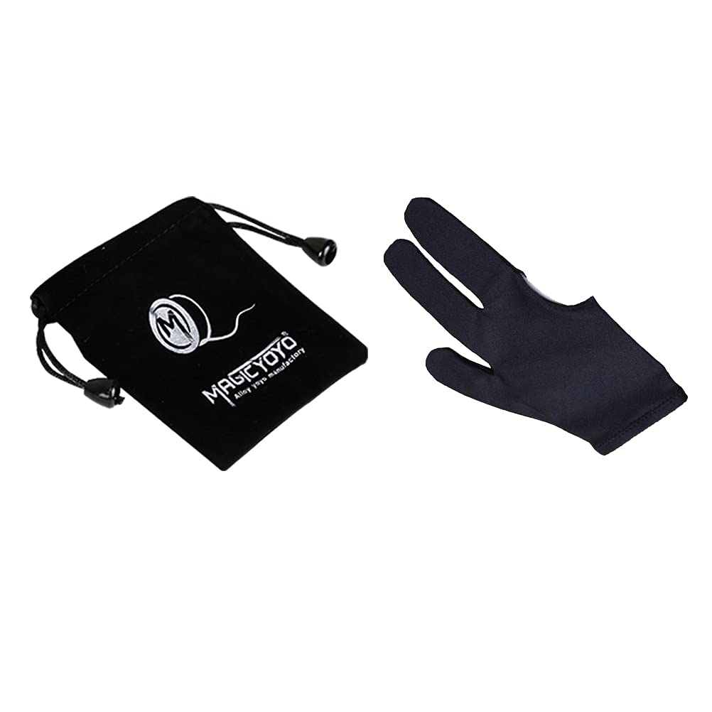 Professional MAGICYOYO Yoyo Strings (Random Colors) with Yoyo Glove & Storage Bag - Perfect for Competition, Tricks & Outdoor Play
