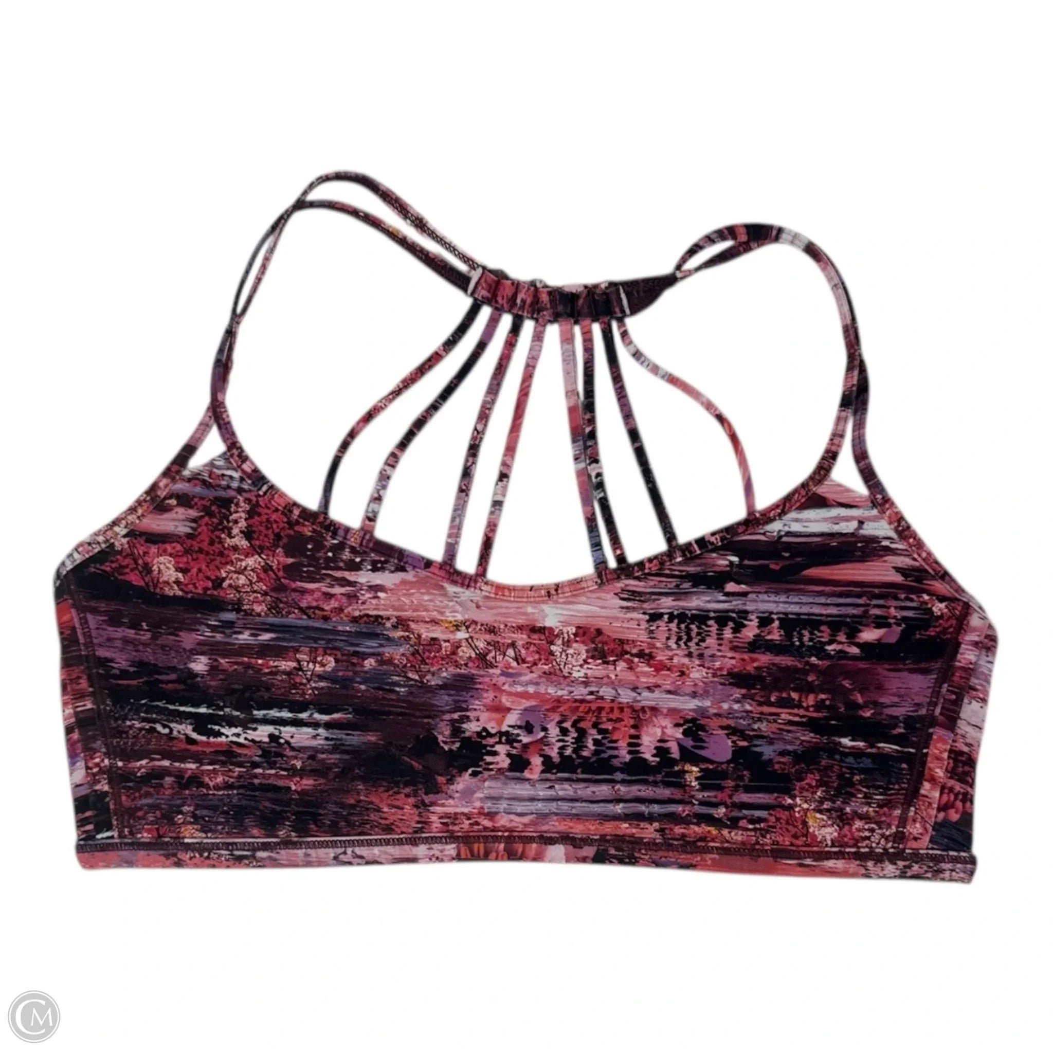 Lululemon Women's Athletic Sports Bra - Multi-Colored, Size 12 - Perfect for Yoga, Running & Gym Workouts