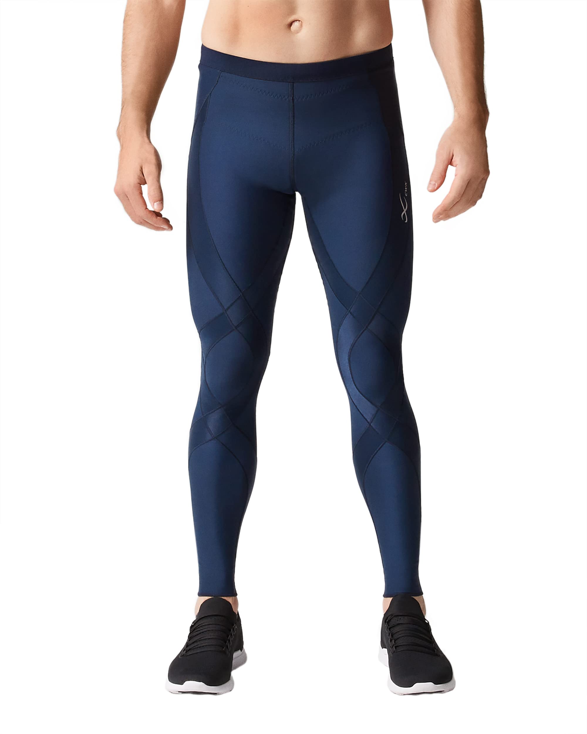 CW-X Men's Endurance Generator Insulator Thermal Compression Tights - Base Layer Pants for Skiing, Snowboarding & Winter Sports | Cold Weather Running, Hiking & Outdoor Activities