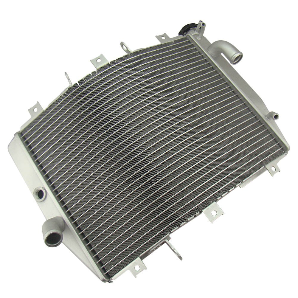 Kawasaki Ninja ZX6R Motorcycle Front Radiator Cooler (1998-2002) - High Performance Aluminum Cooling System for Enhanced Engine Protection - Perfect for Racing, Commuting & Long Distance Riding