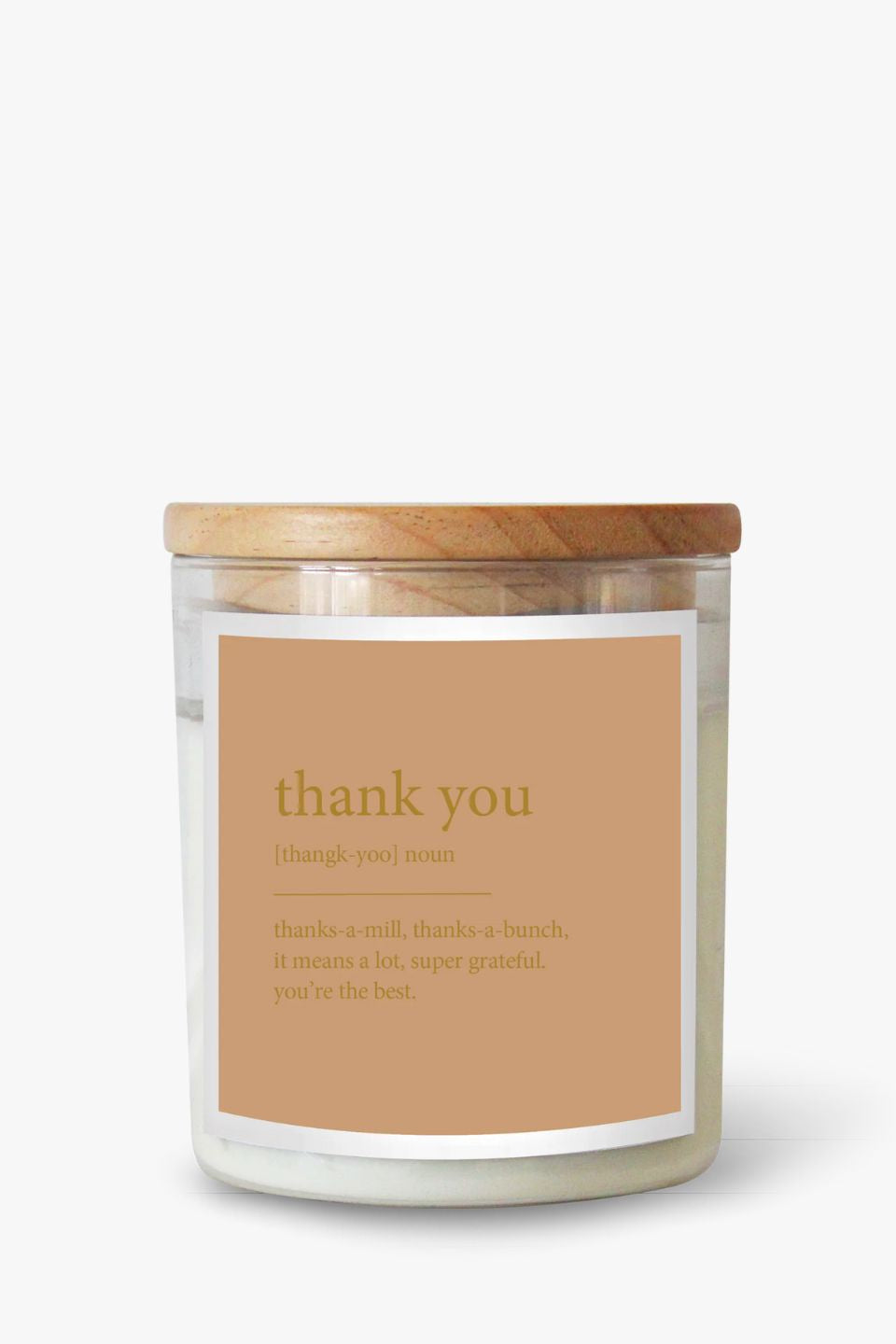 Goldie Thank You Biarritz Scented Candle 600g - Luxury Home Decor, Romantic Gifts & Relaxing Aromatherapy for Bedroom, Bathroom or Living Room