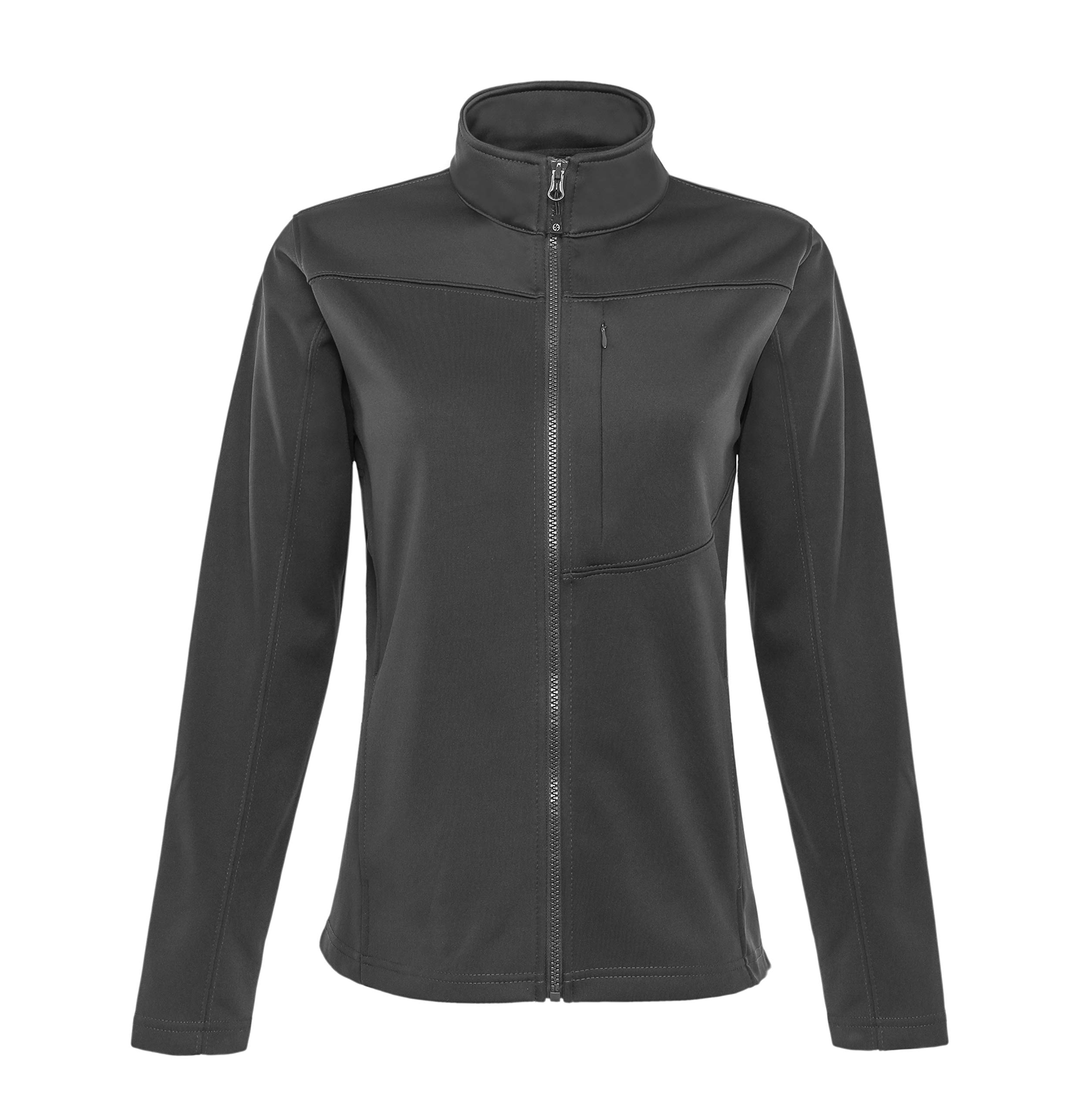 LAPG Women's Fleece Soft Shell Jacket - Anti-Pilling Slim Fit Tactical Jacket for Outdoor Activities, Hiking & Casual Wear