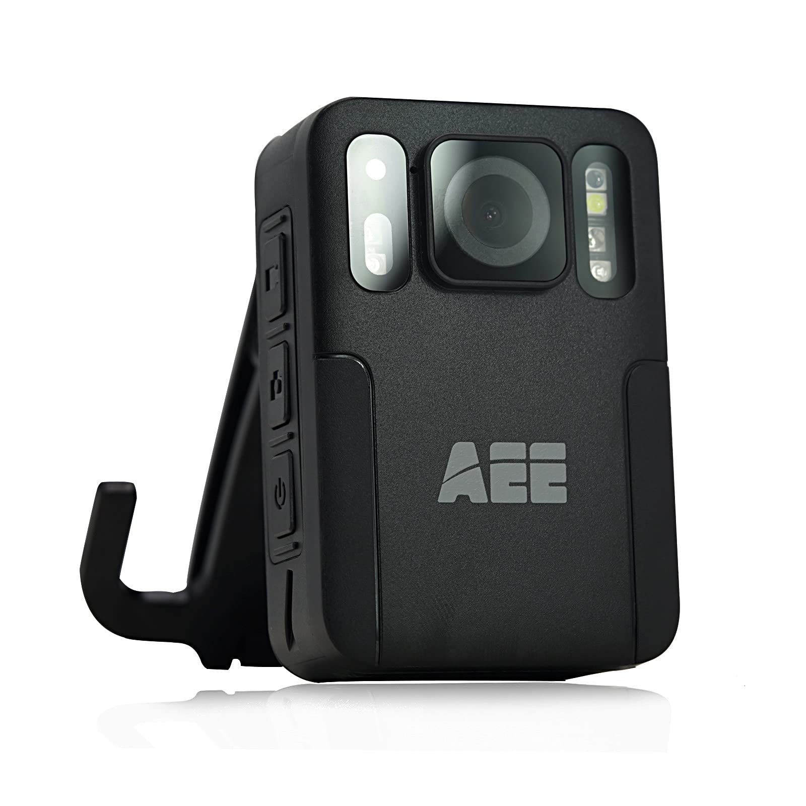 Professional M16 Body Worn Camera with Audio Recording - 1080P HD Police Body Mounted Camera, 48MP, 128GB Storage, Lightweight & Portable - Ideal for Law Enforcement, Security Guards & Night Patrols