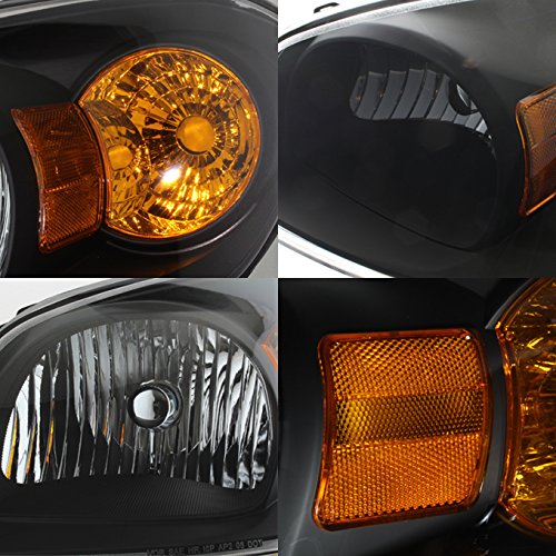 AKKON Replacement Headlights for 2007-2010 Pontiac G5 & 2005-2010 Chevy Cobalt | Front Lamps Compatible with 2005-2006 Pontiac Pursuit | Perfect for Night Driving & Car Restoration Projects