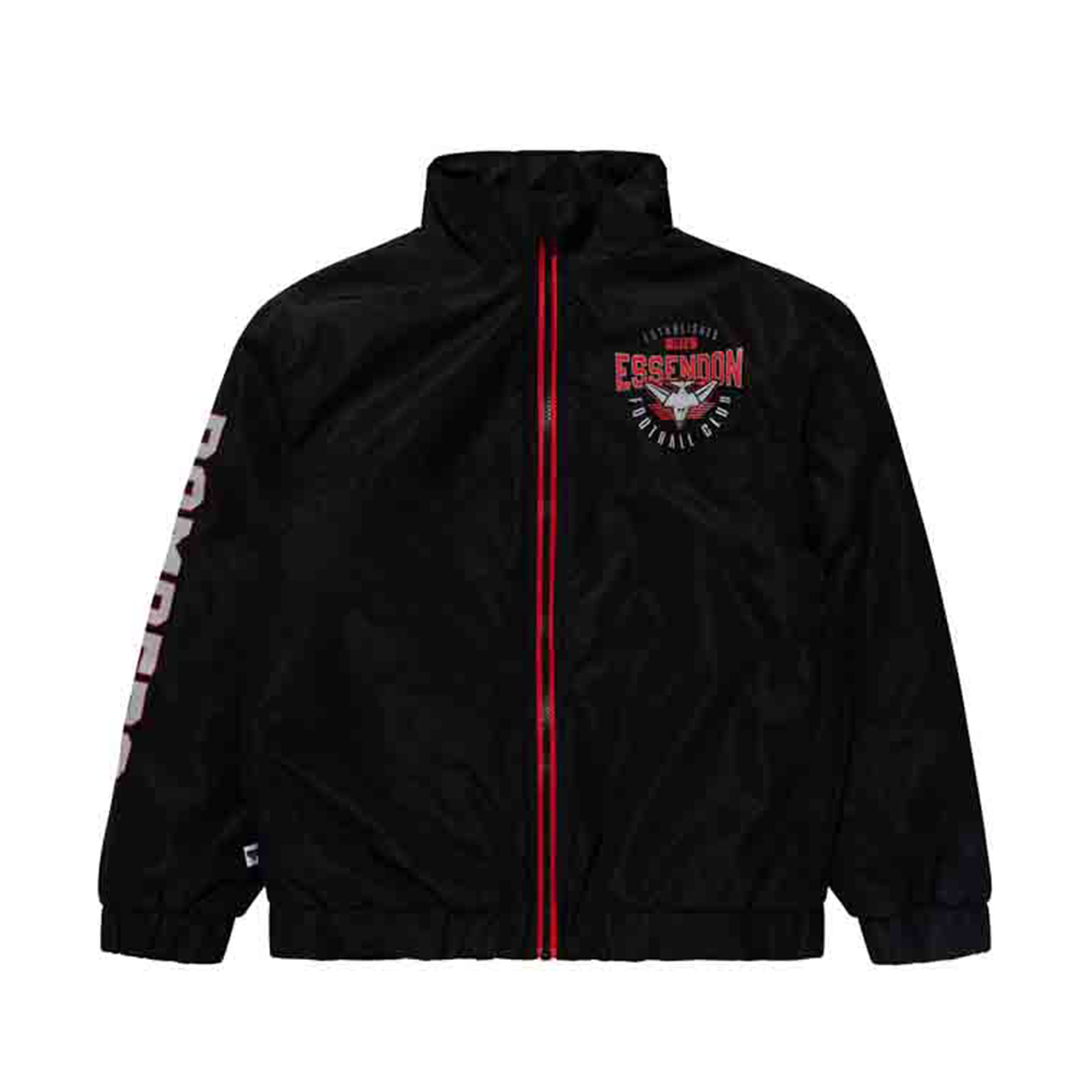 Essendon Bombers Youth Fan Jacket - Official AFL Team Apparel for Kids & Teens - Perfect for Game Day, School, and Sports Events