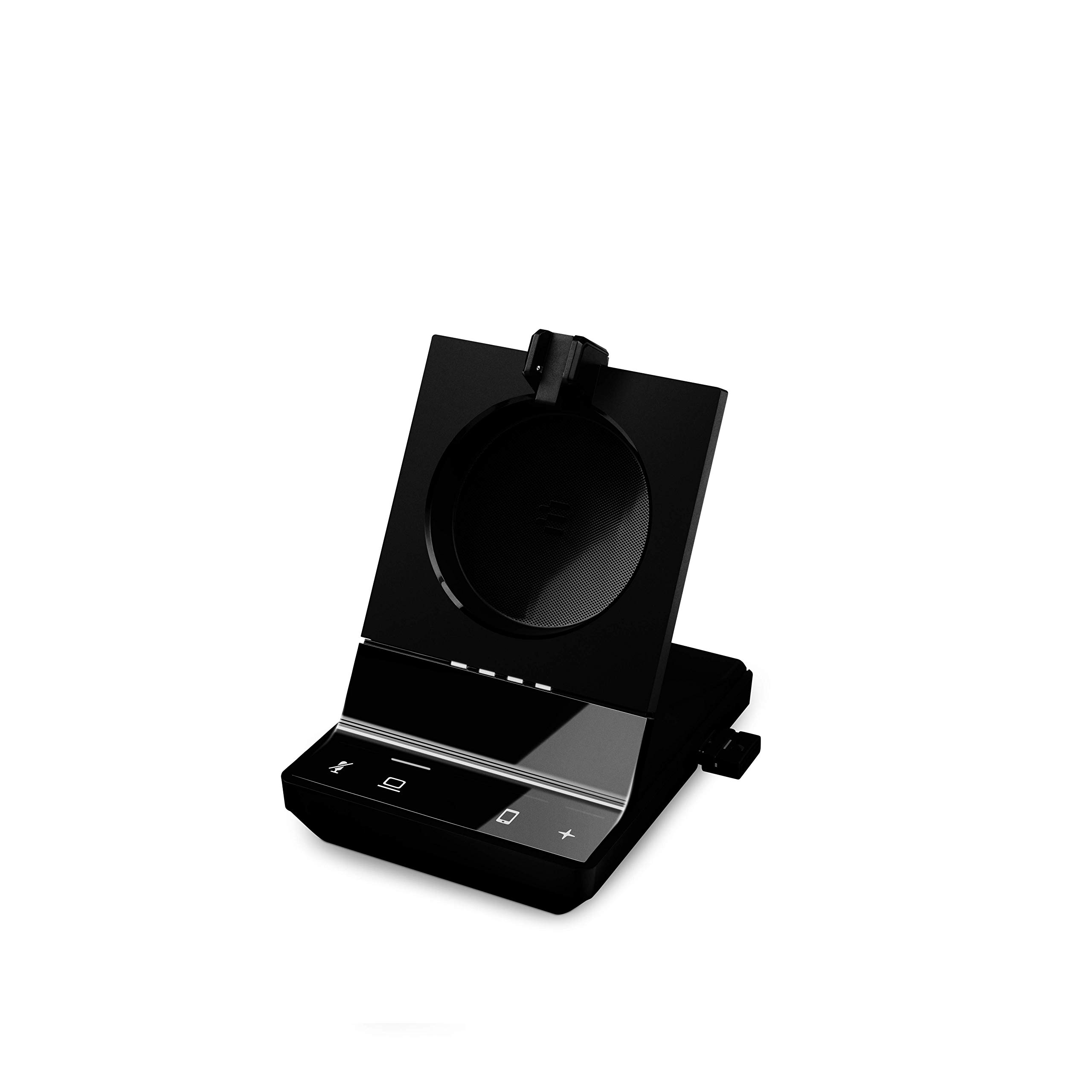 Sennheiser SDW 5034 Wireless DECT Headset - Monaural Single-Sided Design with Dual Microphone & Ultra Noise Cancelling for Softphone, PC, and Mobile Phone (Black) | Perfect for Call Centers, Remote Work, and Office Communications