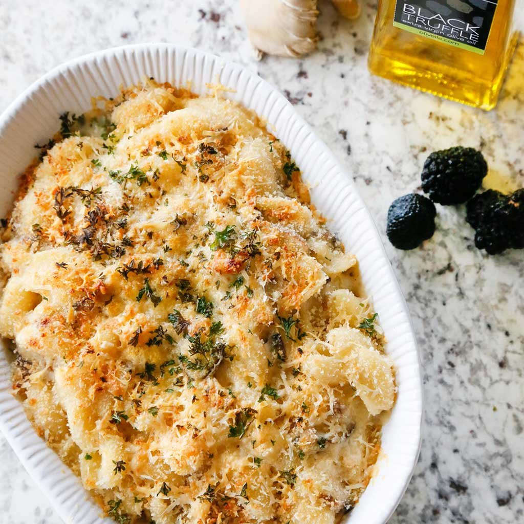 Premium Black Truffle Infused Olive Oil - Gourmet Cooking Oil for Pasta, Risotto & Salad Dressing - Artisan Italian Truffle Oil for Home Chefs & Food Lovers