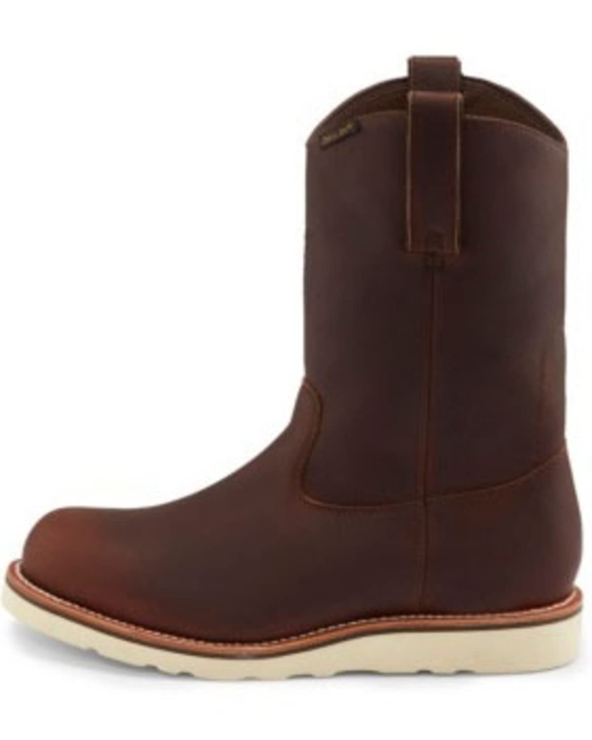 Chippewa Men's Edge Walker Waterproof Western Work Boots - Soft Toe, Durable Leather, Comfortable for Construction & Outdoor Work (Model 25335) | Ideal for Ranch, Farm, and Heavy-Duty Jobs
