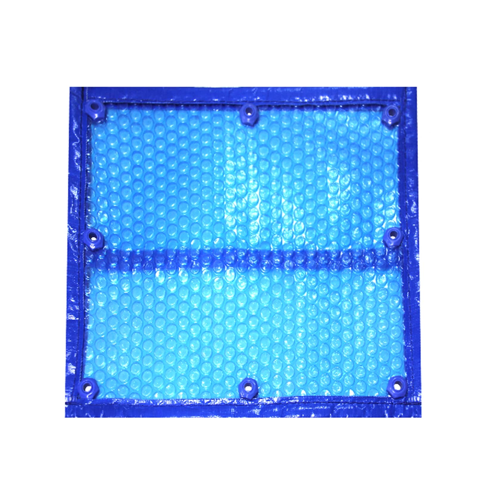 ZXXL Summer Solar Pool Cover with Grommets - 2m×3m (6.5ft×9.8ft) Rectangle Swimming Pool Cover for Inflatable, Frame & Above Ground Pools - UV Protection, Heat Retention & Energy Saving - Perfect for Backyard, Patio & Outdoor Pool Maintenance