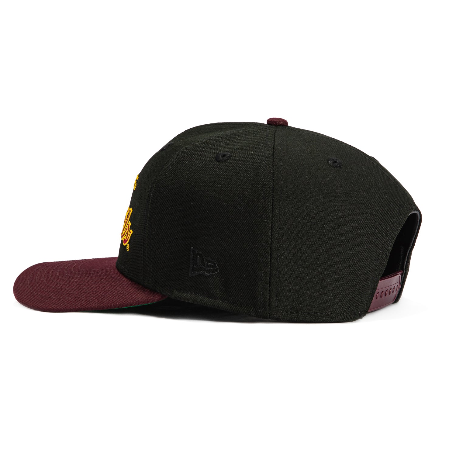 New Era 9Seventy Arizona State Sun Devils Snapback Hat with Sparky Logo Patch - Black & Maroon Adjustable Stretch Fit - Perfect for Game Day, College Spirit & Casual Wear