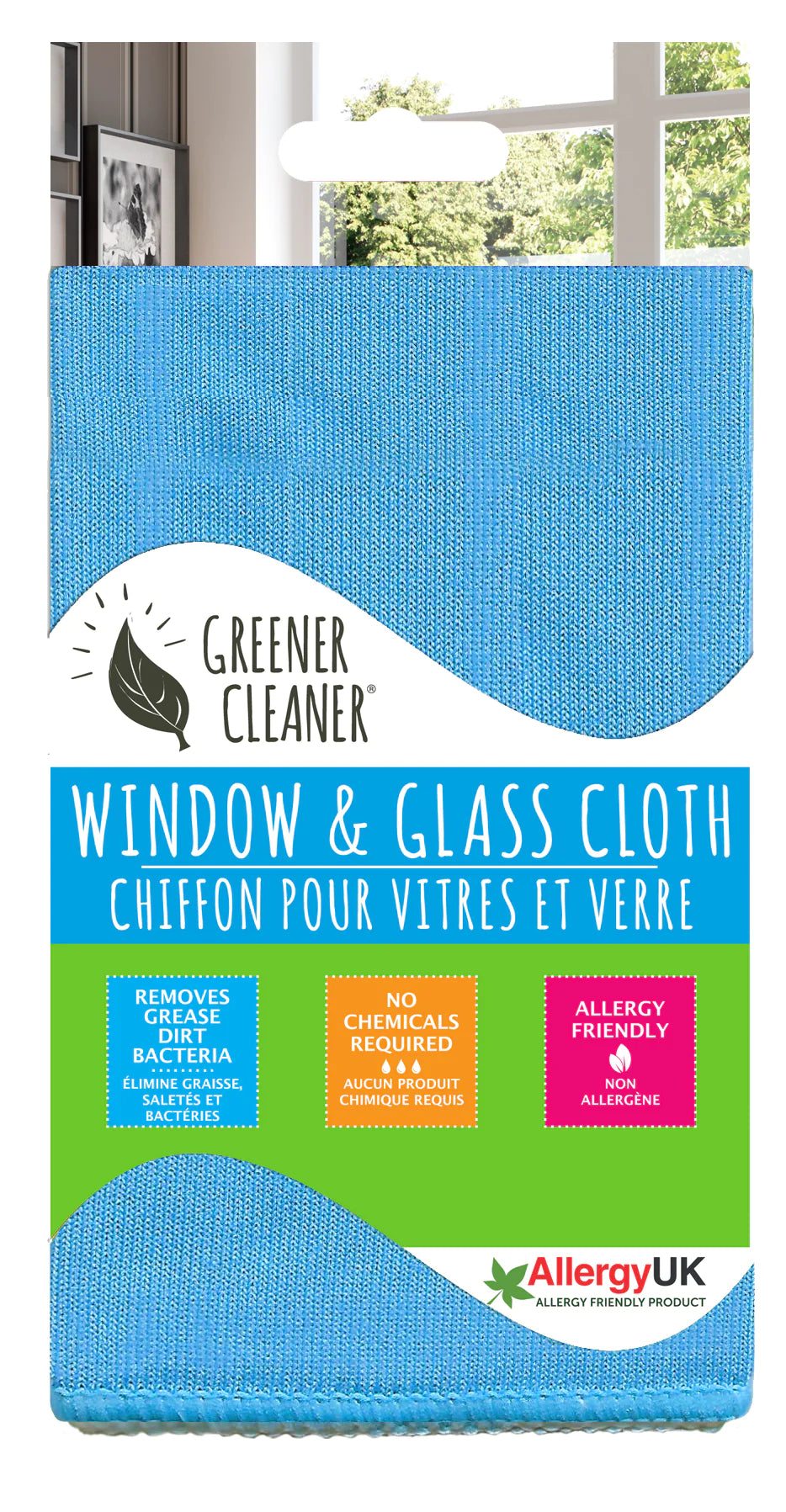 Premium Microfiber Window & Glass Cleaning Cloth - Streak-Free, Lint-Free, Reusable - Perfect for Windows, Mirrors, Screens & Household Cleaning