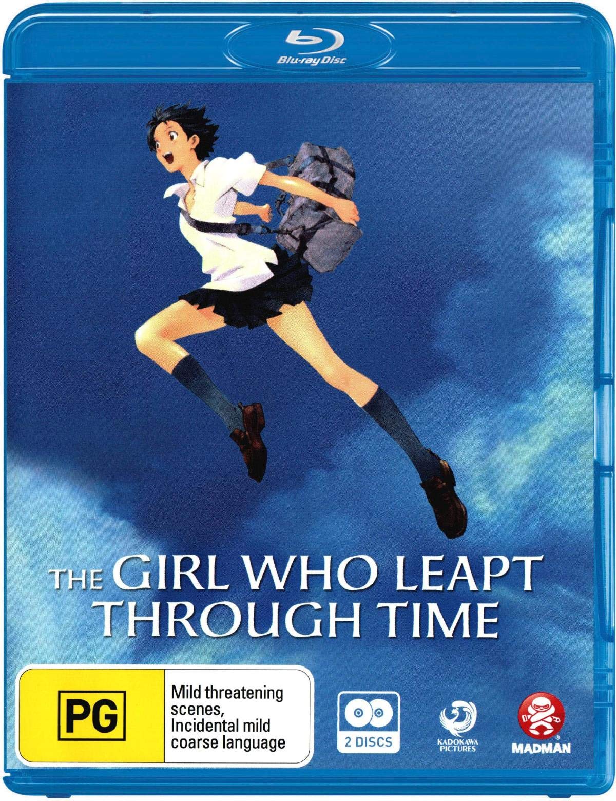 The Girl Who Leapt Through Time Anime DVD | Region B Import (Australia) | Japanese Manga Movie | Perfect for Anime Collectors & Sci-Fi Fans