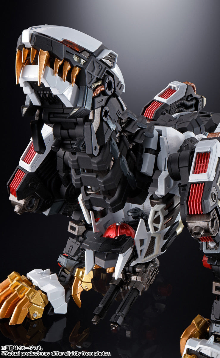 Bandai Chogokin Zoids New Century/Zero Liger Zero Action Figure - Collectible Anime Robot Model Toy for Display & Play - Perfect for Anime Fans, Collectors & Gift Giving