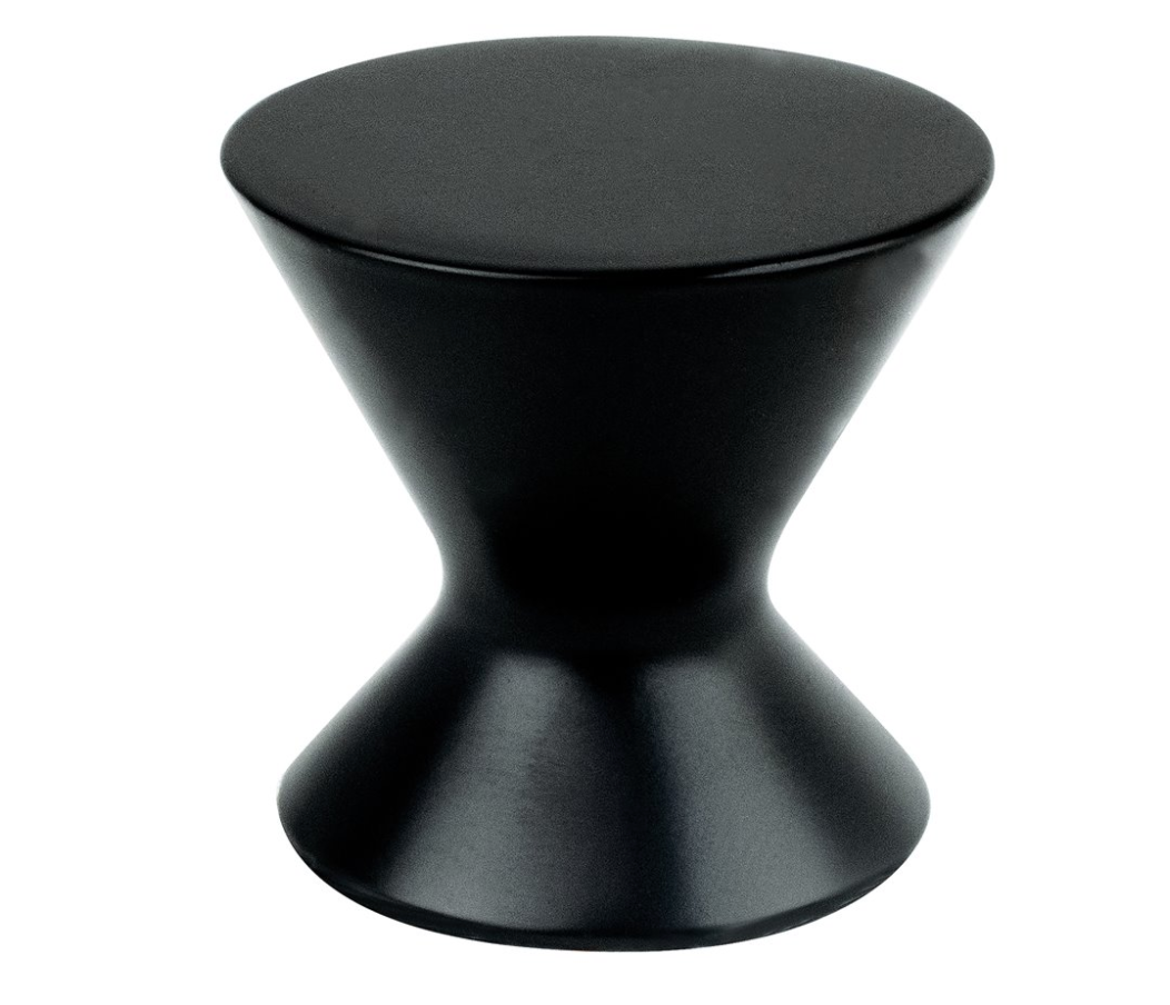 Matte Black Cabinet Drawer Pulls and Knobs - Modern Kitchen & Bathroom Hardware for Dressers, Cabinets, and Furniture (Set of 10) - Perfect for Home Renovation and DIY Projects