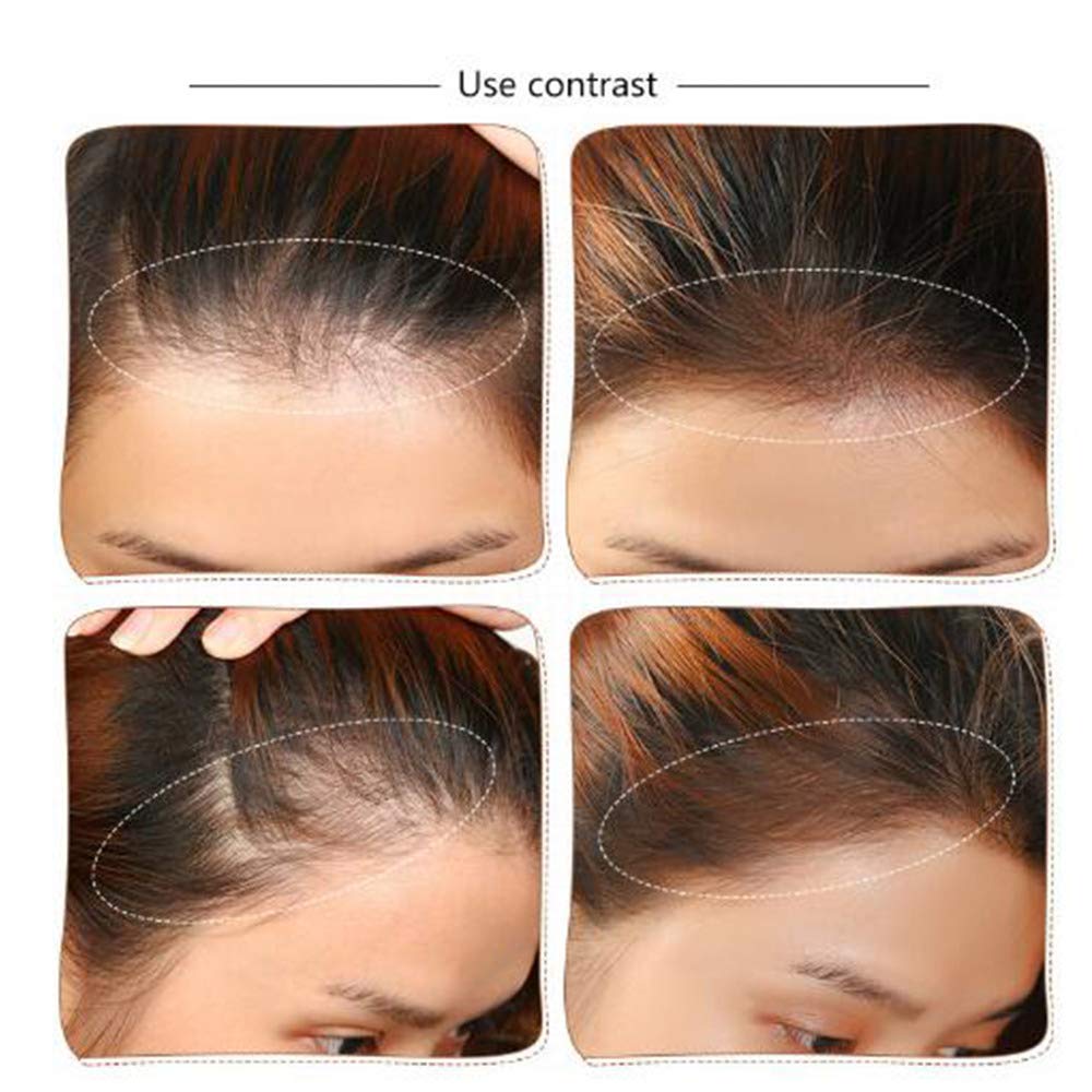 YouthColor Magic Fluffy Hair Powder for Thinning Hair - Waterproof Hairline Builder & Scalp Concealer - Eyebrow Shading Powder (Black) - Perfect for Daily Use, Special Occasions & Hair Styling