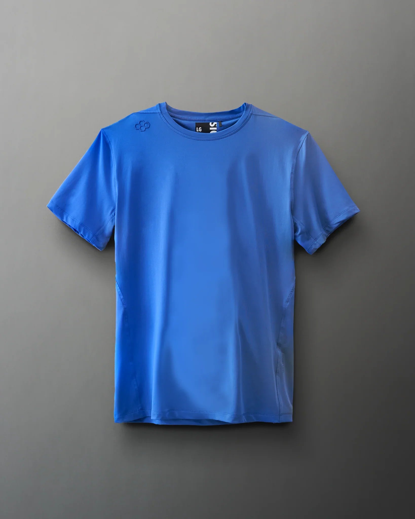 RUDIS Performance T-Shirt for Men - Royal Blue Athletic Workout Shirt - Moisture Wicking & Breathable Fabric for Gym, Running & Training