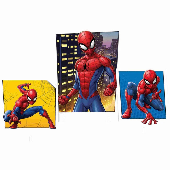 Spider-Man Table Decoration Kit for Birthday Parties, Halloween & Superhero Themed Events - Marvel Superhero Party Supplies
