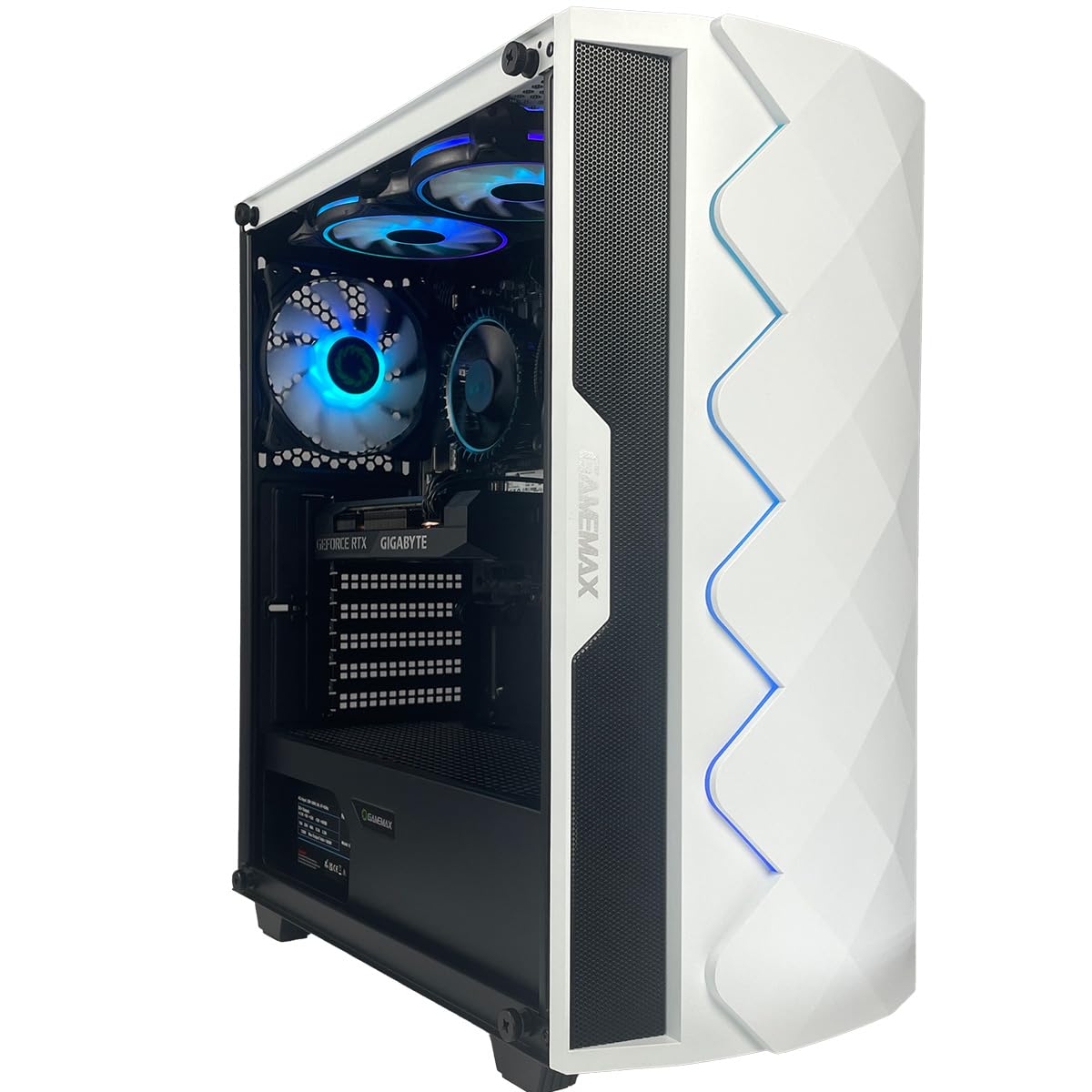 Ginger6 G6 Gaming Desktop PC - AMD Ryzen 7 5800X, NVIDIA RTX 4070 Ti SUPER 16GB, 1TB SSD + 2TB HDD, 32GB DDR4 RAM, WiFi 6, Windows 11 | High-Performance Gaming & Streaming PC for 4K Gaming, VR, and Content Creation