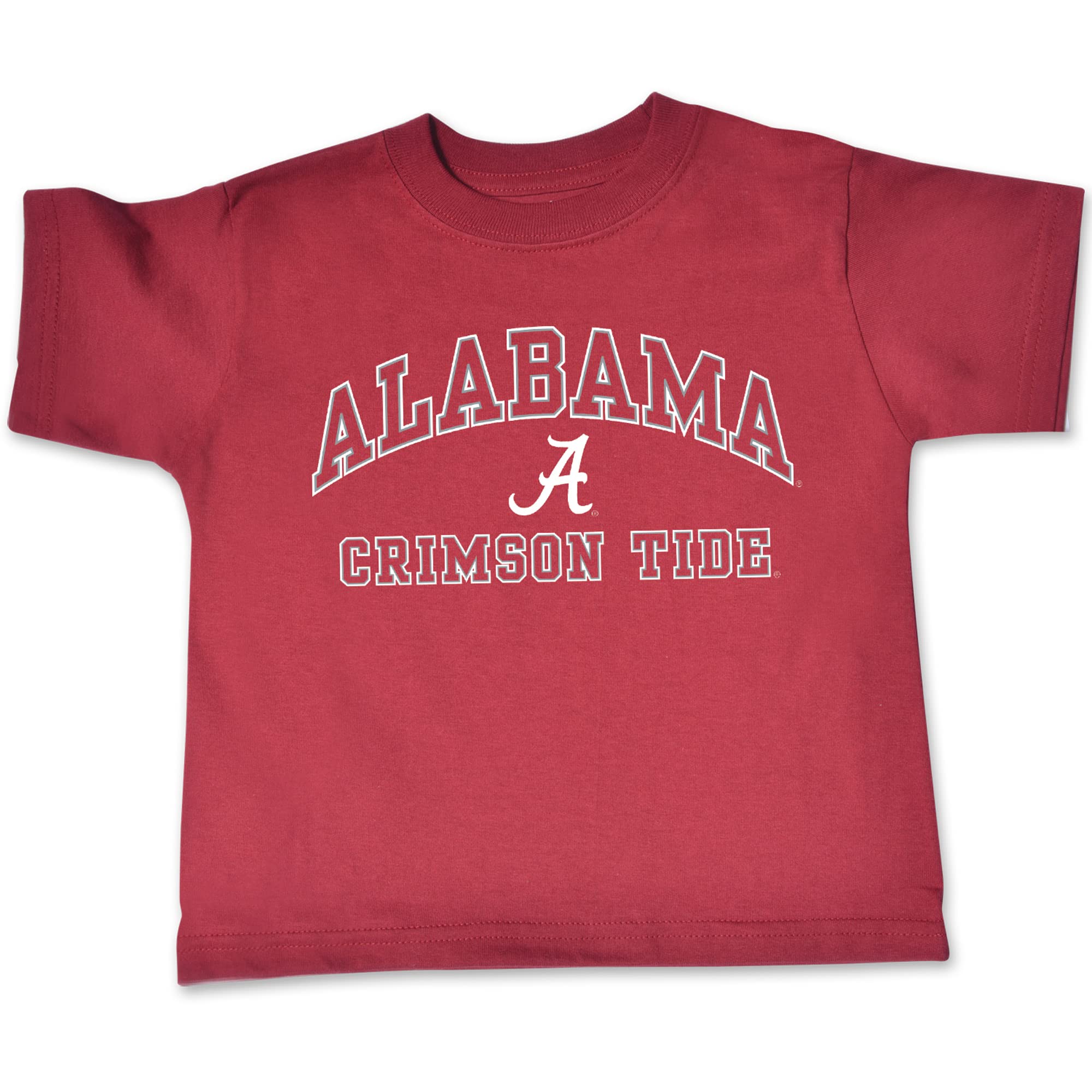 Alabama Crimson Tide NCAA Toddler Short Sleeve T-Shirt - 5/6T Size, Cardinal Red - Perfect for Game Day, School Spirit & Casual Wear