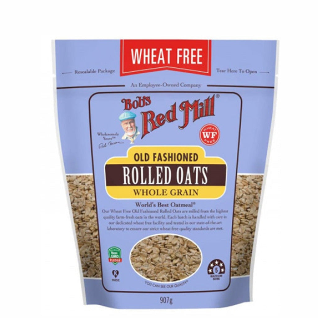 Organic Old Fashioned Rolled Oats by Bob's Red Mill - Whole Grain, Gluten Free, Non-GMO Breakfast Cereal - Perfect for Oatmeal, Baking & Smoothies