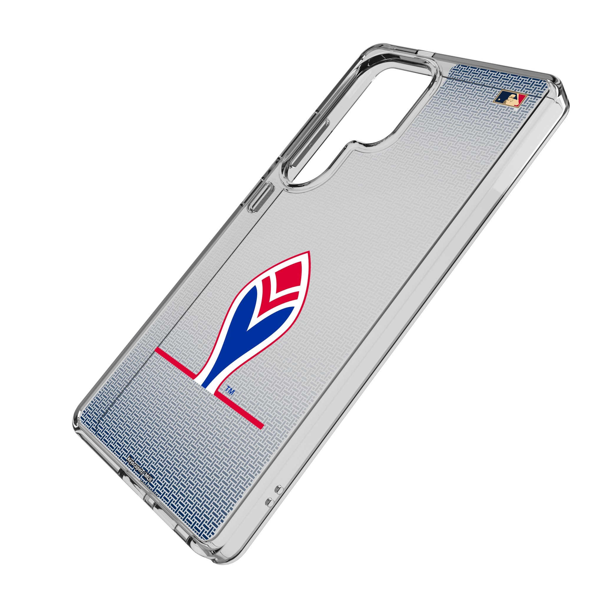 Atlanta Braves 1972-1975 Cooperstown Collection Linen Clear Phone Case for Samsung Galaxy - Vintage Baseball Fan Gift & Protective Cover for Everyday Use