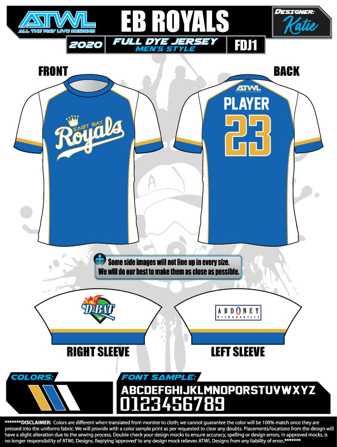 East Bay Spring 2020 Baseball Jerseys - Custom Team Uniforms for Youth & Adult Baseball Leagues - Perfect for Games, Practices & Tournaments