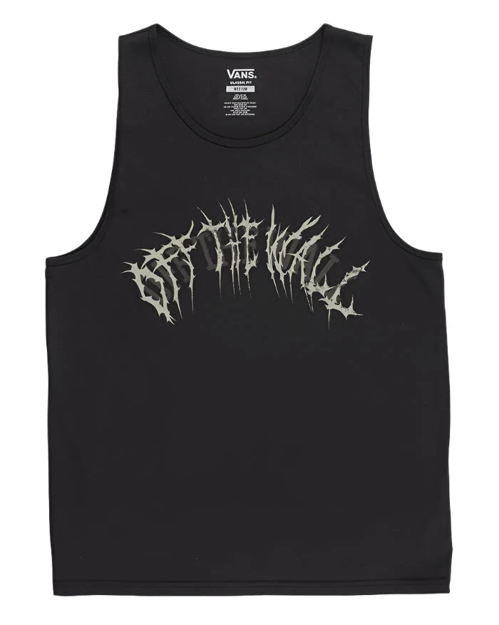 VANS Metal Arch Tank Top for Men & Women - Black Sleeveless Shirt for Casual Wear, Gym, and Summer Outfits