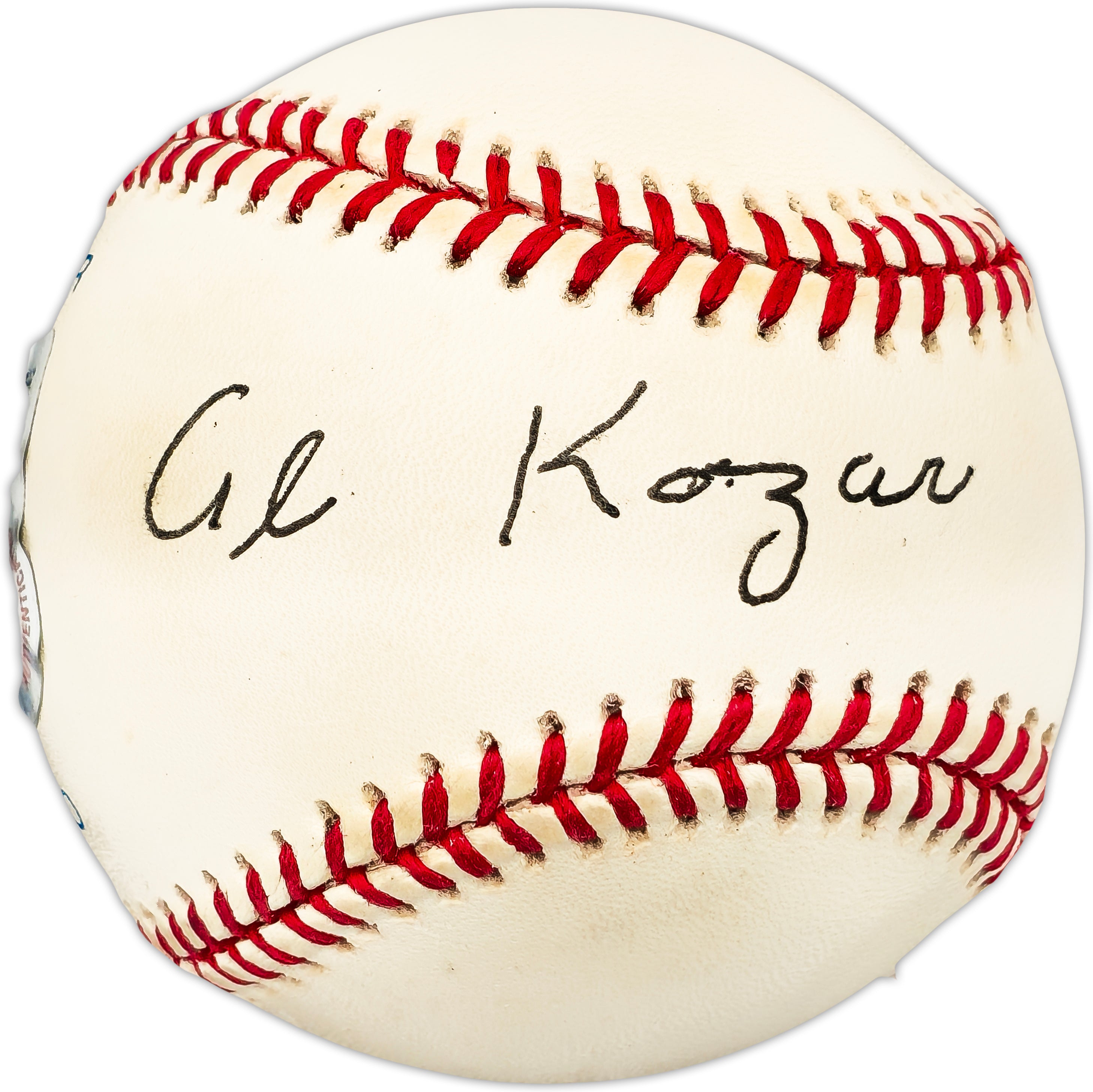 Al Kozar Autographed Official AL Baseball - Chicago White Sox & Washington Senators - Beckett BAS QR #BL93597 - Perfect for Collectors, Sports Memorabilia Displays & Baseball Fan Gifts