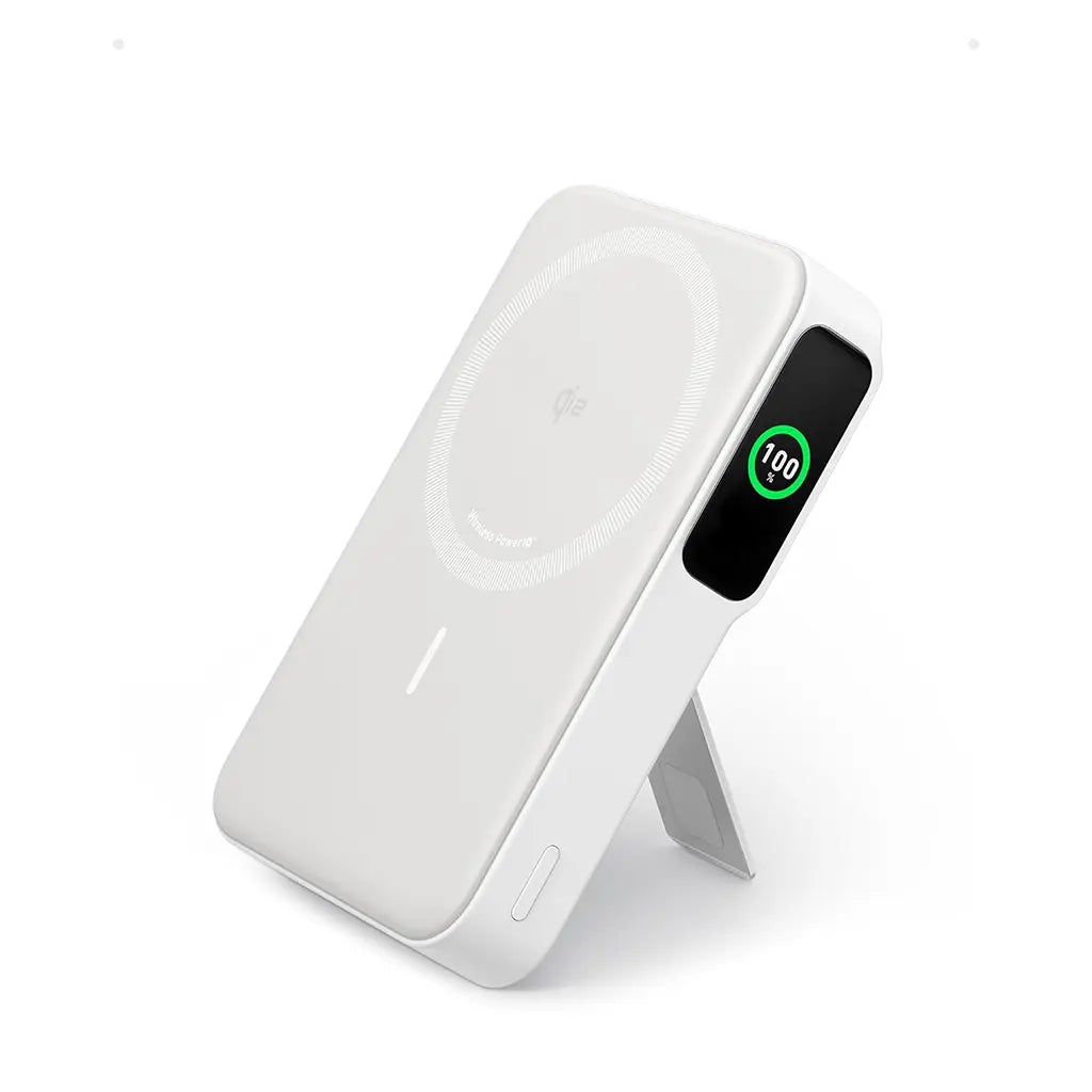 Anker Power Bank MagGo 10000mAh Qi2 Certified 15W Fast Wireless Portable Charger A1654 - Perfect for iPhone, Android, Travel & On-the-Go Charging