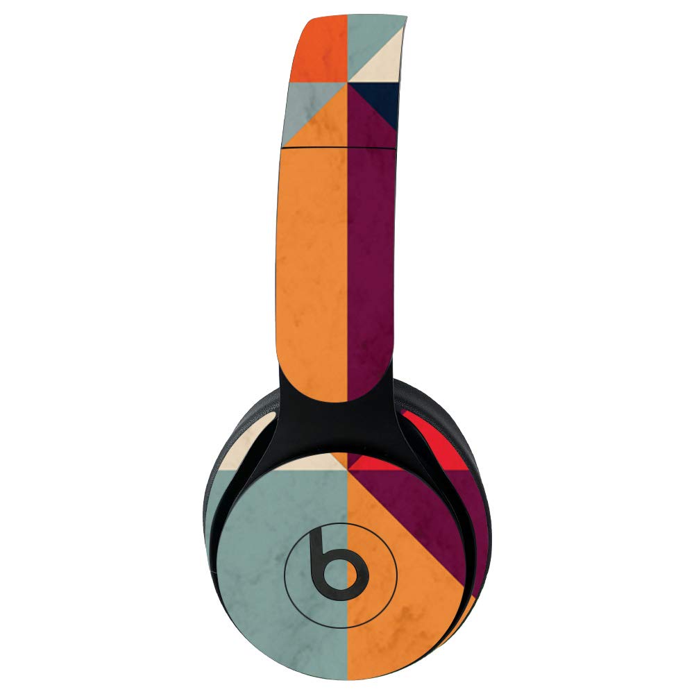 MightySkins Protective Vinyl Decal Wrap Cover for Beats Solo Pro Wireless Headphones - Bright & Happy Design | Durable, Easy to Apply & Remove | Made in USA | Perfect for Travel, Workouts & Personal Style Customization