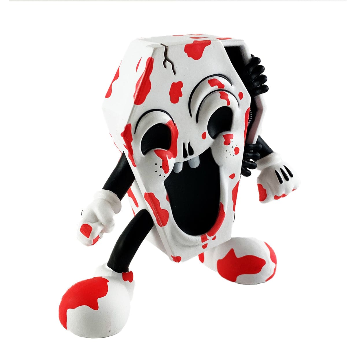 UVD Toys x Junk Yard IamRetro Exclusive - I'm Already Dead Blood Splatter Edition Action Figure | Horror Collectible for Fans | Perfect for Display & Themed Parties
