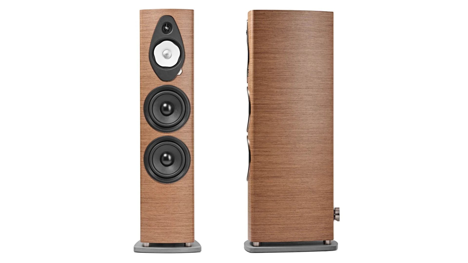 Sonus Faber Sonetto VIII G2 Floorstanding Speakers Pair - High-End Audiophile Home Theater & Music Listening System for Living Rooms & Media Rooms